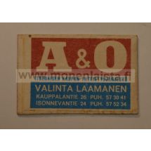 A&O - Valinta Laamanen