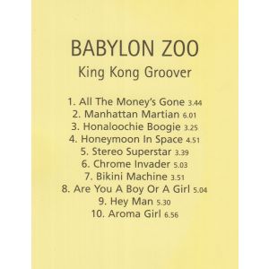 Babylon Zoo: King Kong Groover