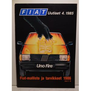 Fiat-Uutiset 4/1985