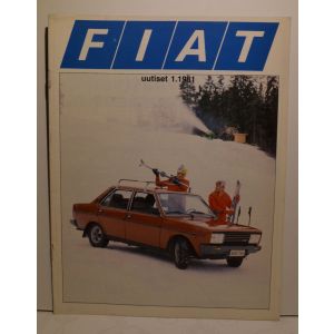 Fiat-Uutiset 1/1981