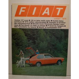 Fiat-Uutiset 1/1976