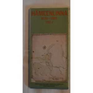 Hämeenlinna 1639-1989 350v -kartta