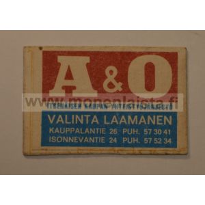 A&O - Valinta Laamanen